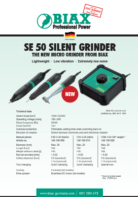 BIAX - Mikro brusilnik 