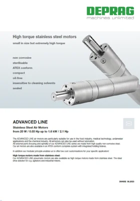 DEPRAG - Advance line