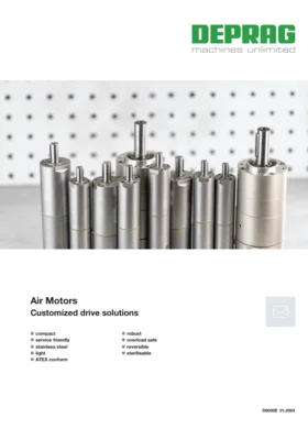 DEPRAG - pnevmatski motorji D6000