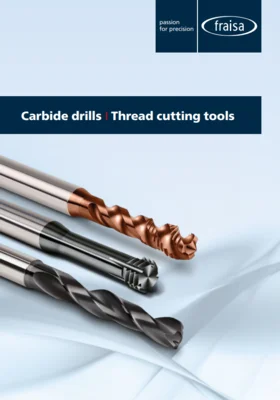 FRAISA - svedri in navojni svedri